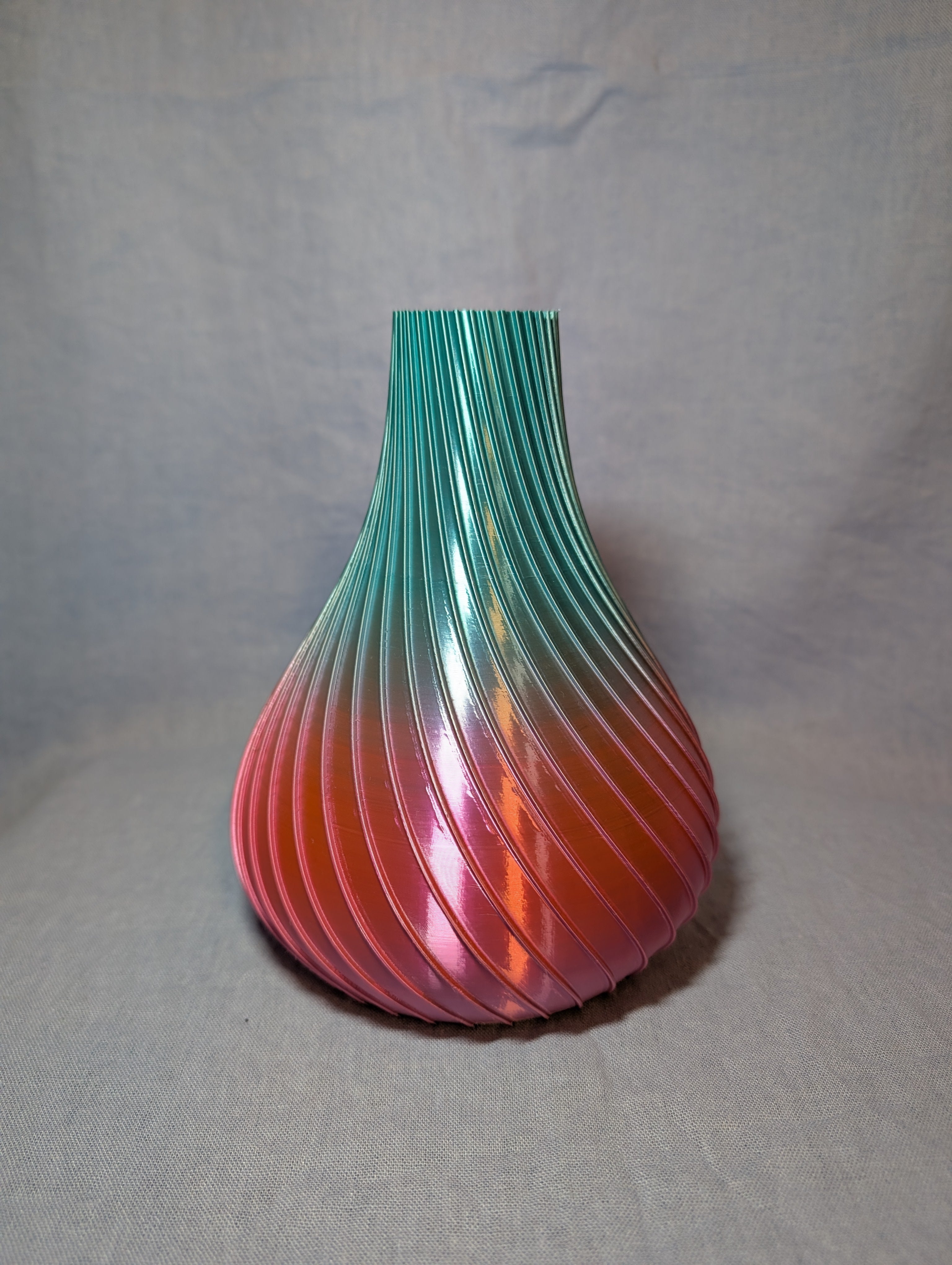 Kunstblumen-Vase