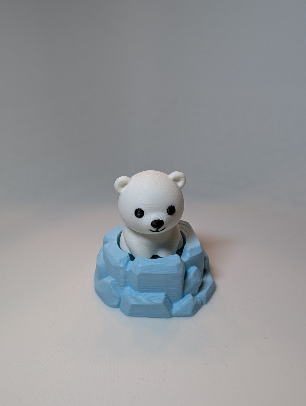 Eisbär auf Eisscholle-Klicker