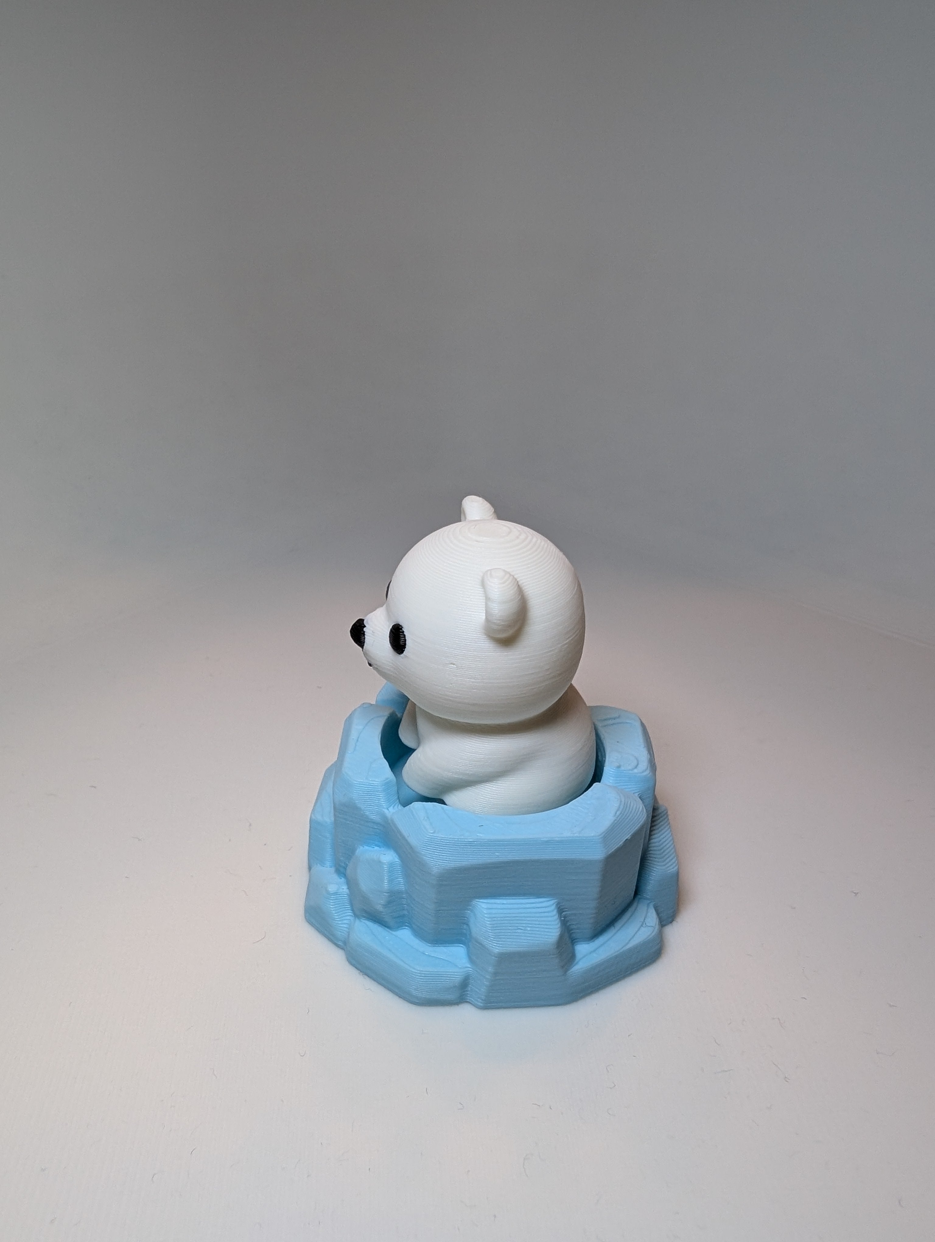 Eisbär auf Eisscholle-Klicker