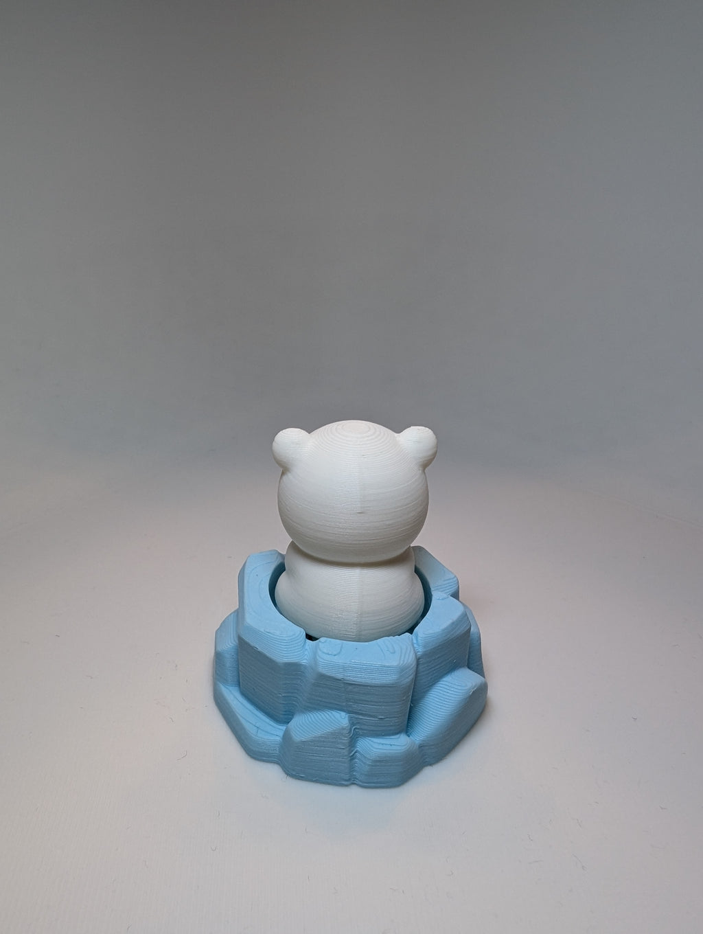 Eisbär auf Eisscholle-Klicker