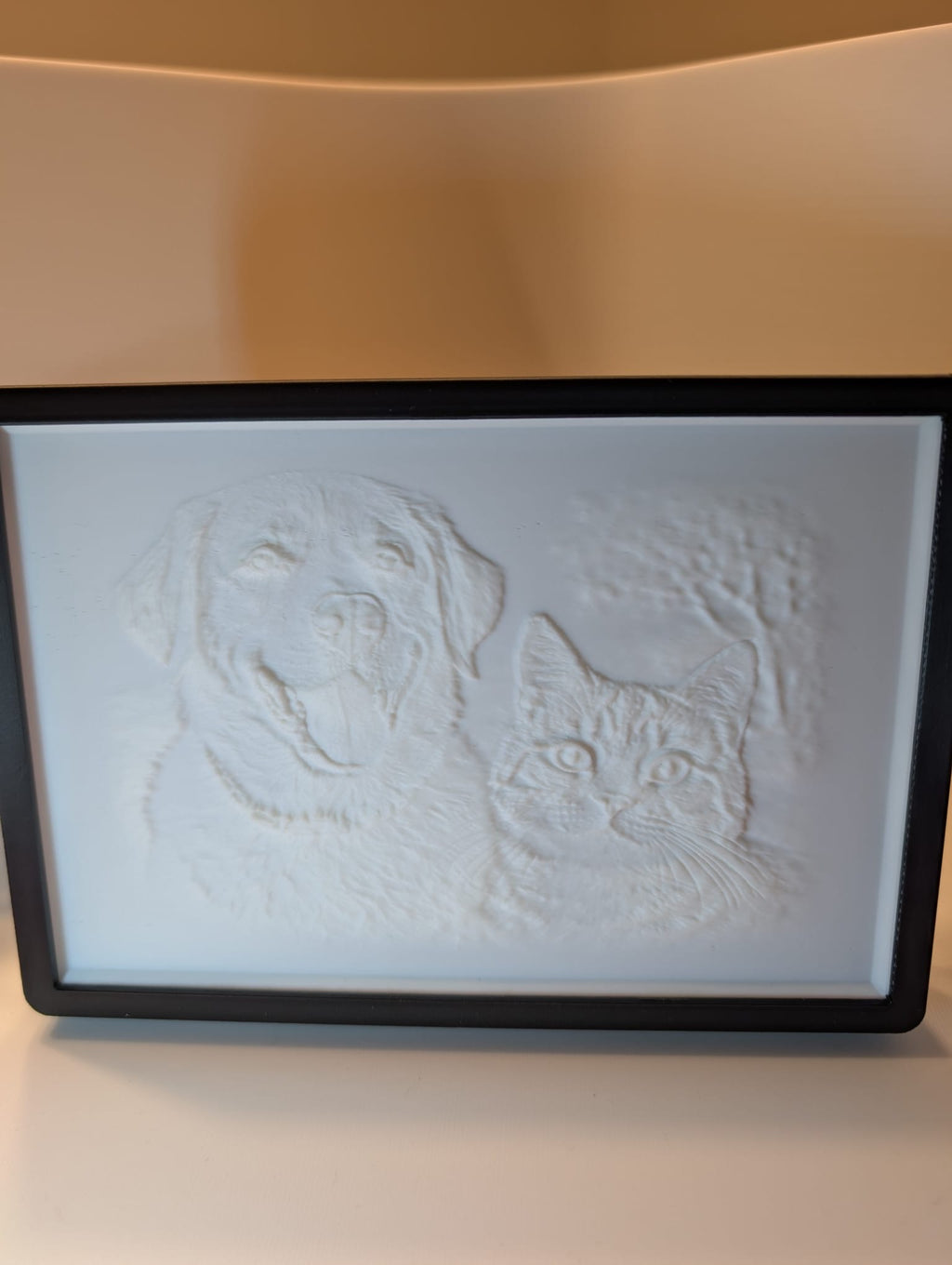 Personalisiertes Lithophan aus deinem Foto