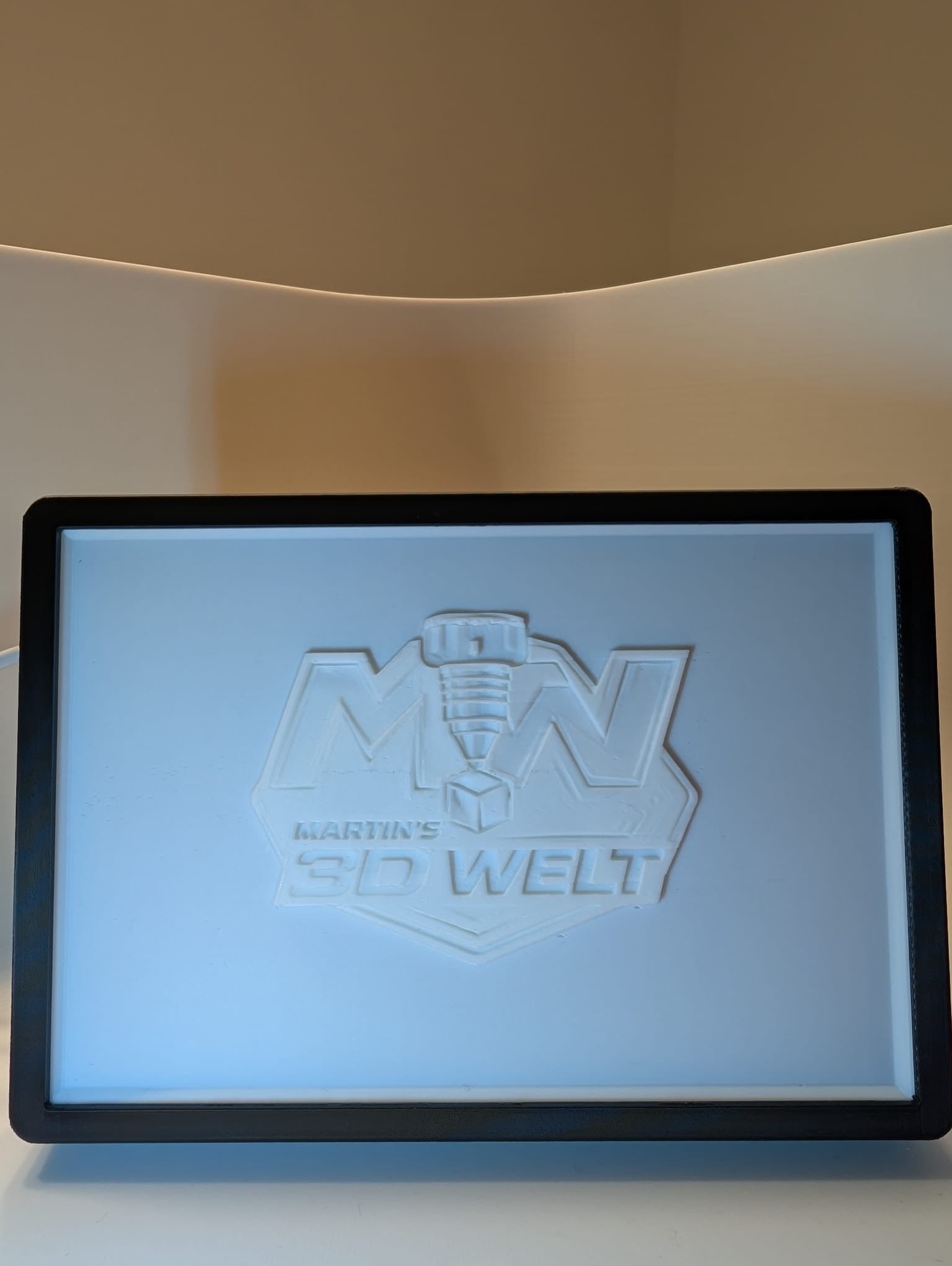 Personalisiertes Lithophan aus deinem Foto