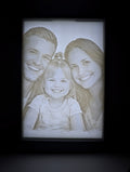 Personalisiertes Lithophan aus deinem Foto